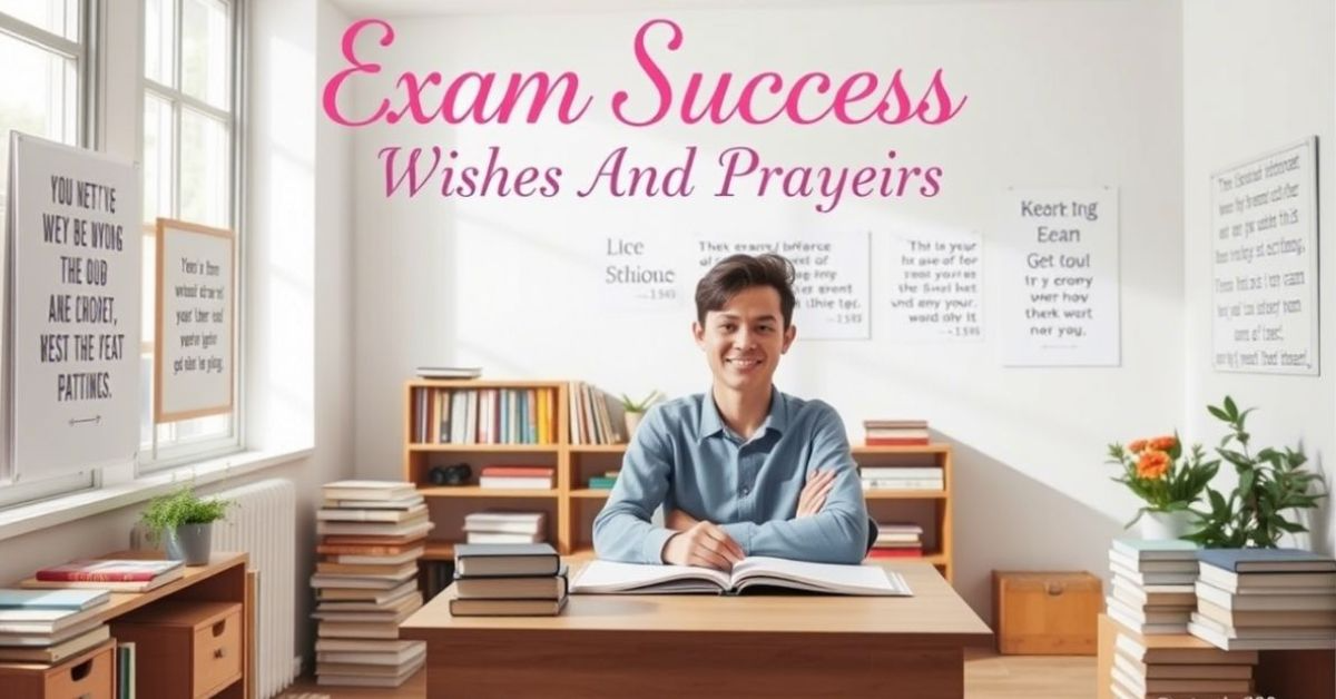 Exam Success Wishes And Prayers