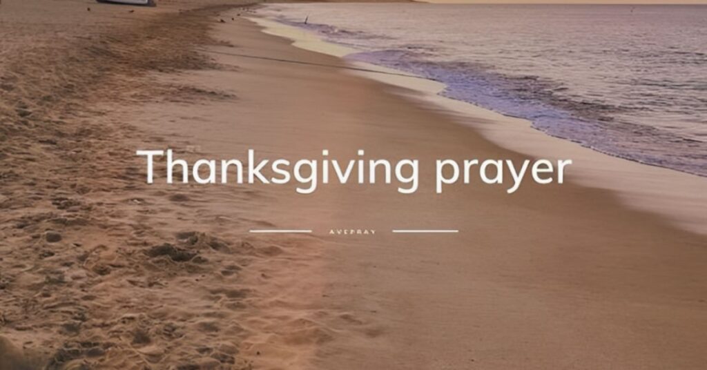 Giving Thanks To God For Everything