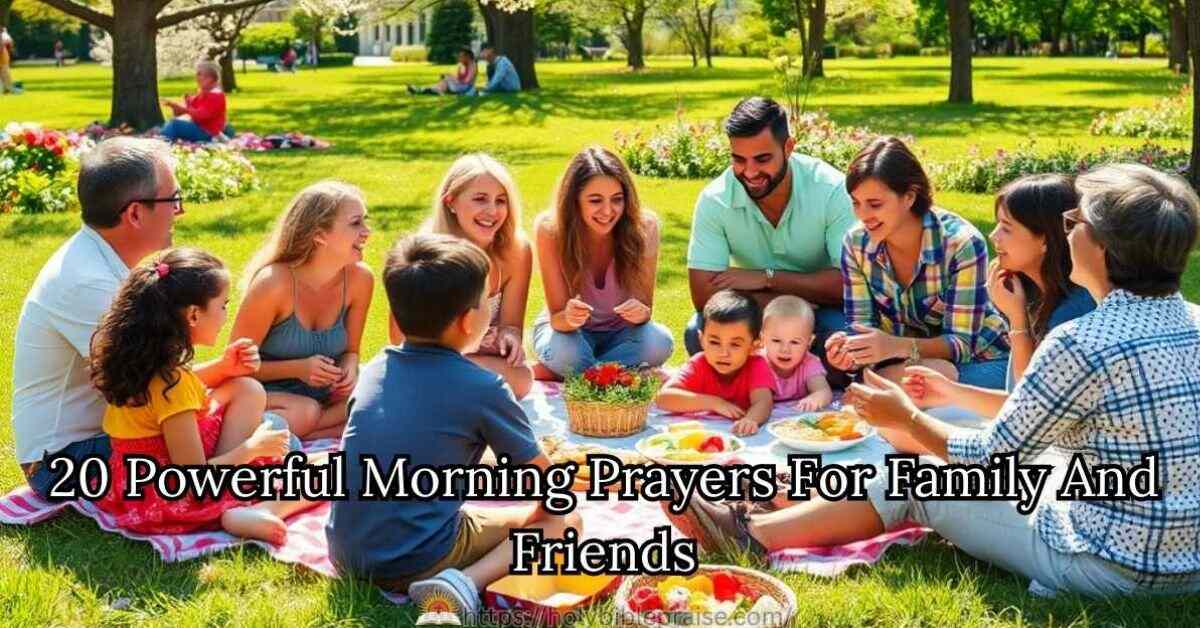 Morning Prayer for Family and Friends
